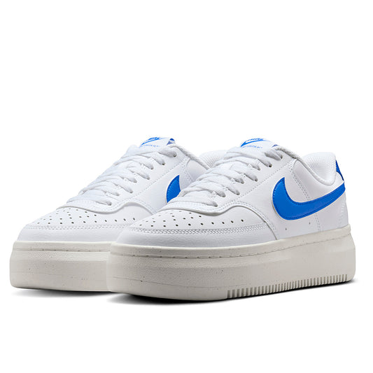 TENIS URBANO JUVENIL NIKE W  Court Vision Alta BLANCO AZUL