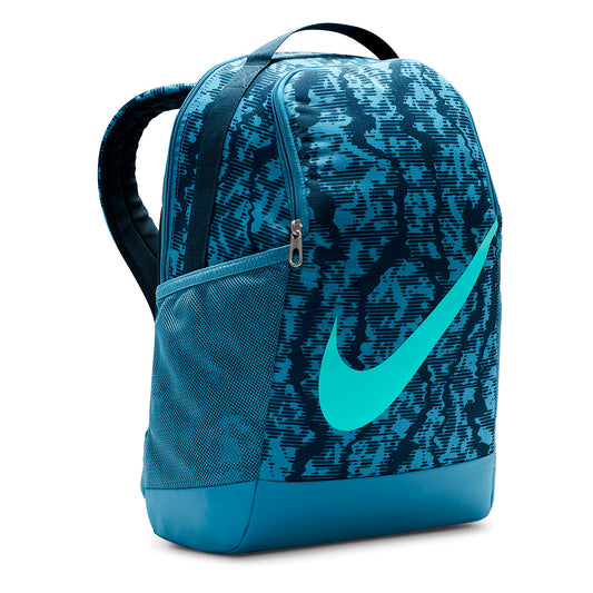 MOCHILA  NIKE Y  Brasilia Backpack - Cat Aop MARINO AZUL