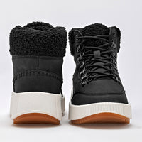 Botin Casual Been Class Mujer 18745 Negro Plataforma 4 Cm