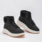      Botin Casual Been Class Mujer 18745 Negro Plataforma 4 Cm