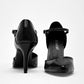 Zapatilla Casual Moramora Mujer Lilith Negro Tacon 8 Cm