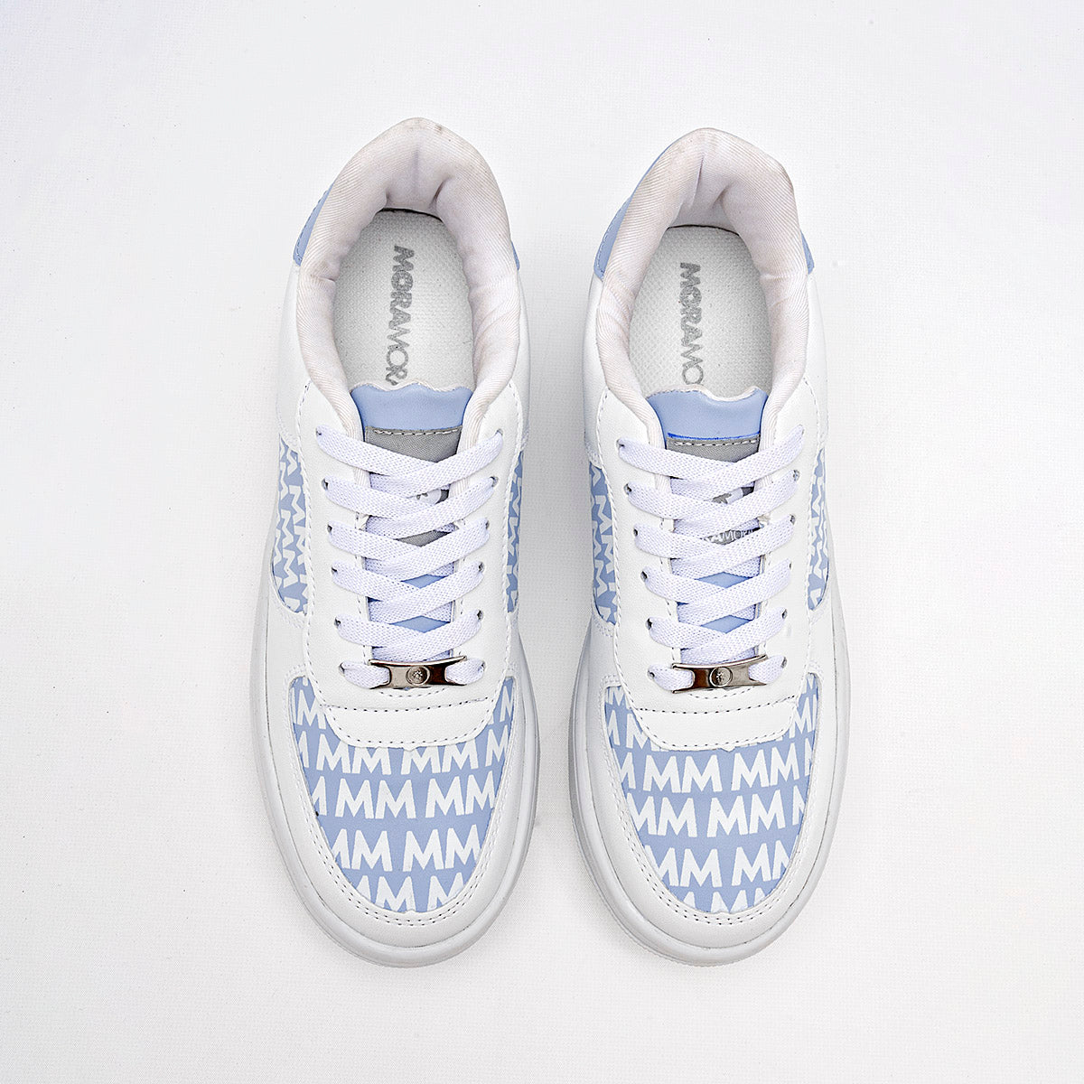 TENIS URBANO MUJER MORAMORA DEBORA BLANCO AZUL