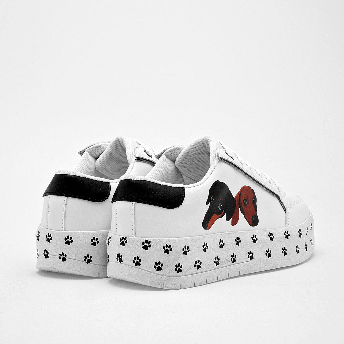 TENIS URBANO MUJER MORAMORA HEAVEN BLANCO NEGRO