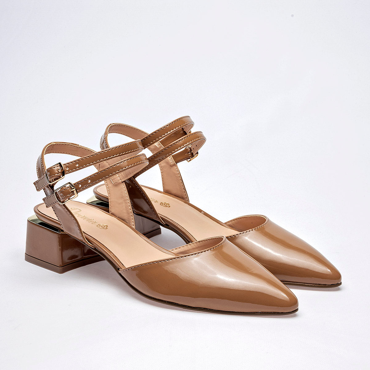 ZAPATO CASUAL MUJER PRAVIA 3064 CAMEL CHAROL