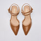 ZAPATO CASUAL MUJER PRAVIA 3064 CAMEL CHAROL