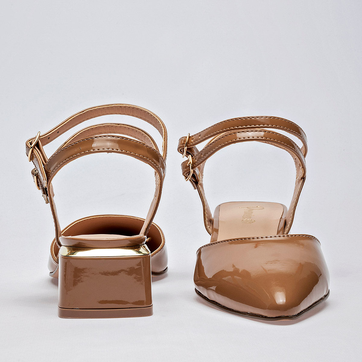 ZAPATO CASUAL MUJER PRAVIA 3064 CAMEL CHAROL