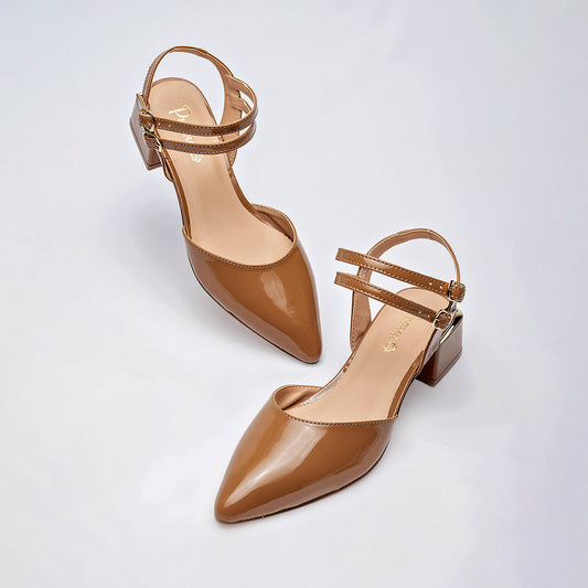 ZAPATO CASUAL MUJER PRAVIA 3064 CAMEL CHAROL