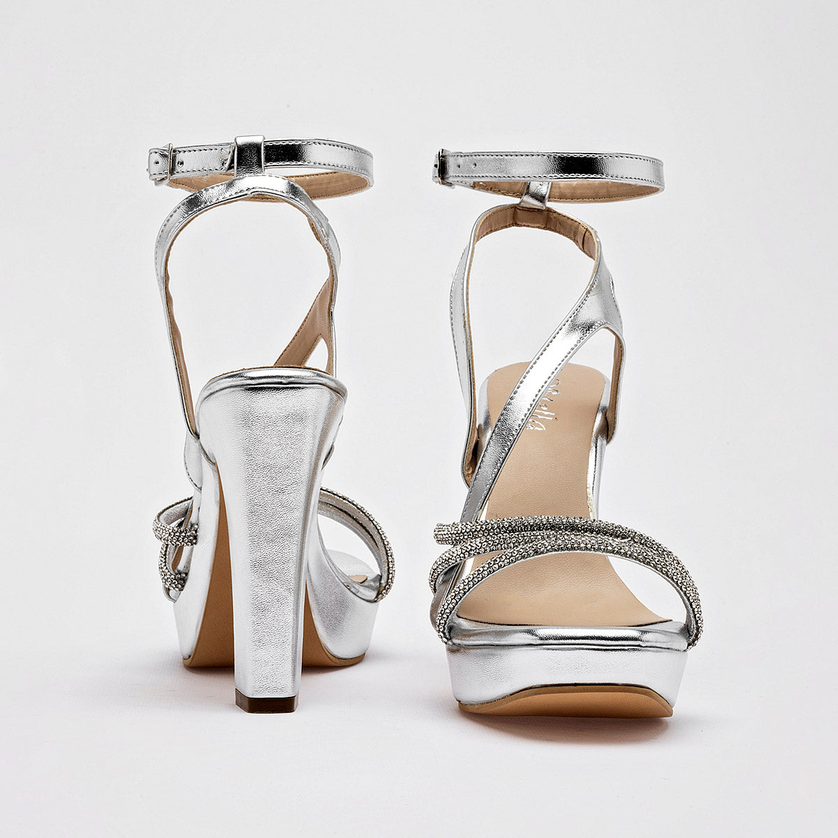 ZAPATO GRADUACION MUJER STELLA 44029 PLATA