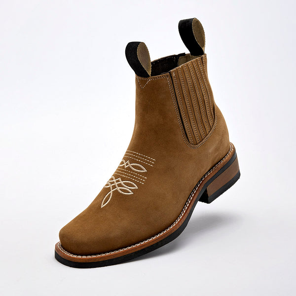      Bota Vaquera Piel Taguesi Niño 2010 Camel