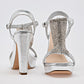 Zapatilla Casual Moramora Mujer Yara Plata Tacon 11 Cm