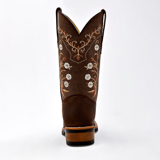 Bota Vaquera Taguesi 137972  Tubo 28 cm Bordada