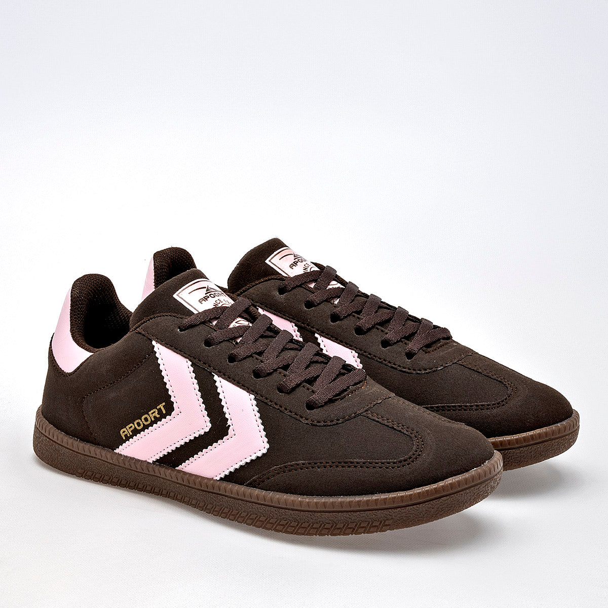 TENIS URBANO MUJER APOORT A010 CAFE ROSA