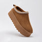      Botin Casual Moramora Mujer Daisy Camel Plataforma 5 Cm