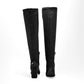 Bota Larga Moramora Para Mujer 143042121 Negro Tucon 8CM Tubo 56 CM