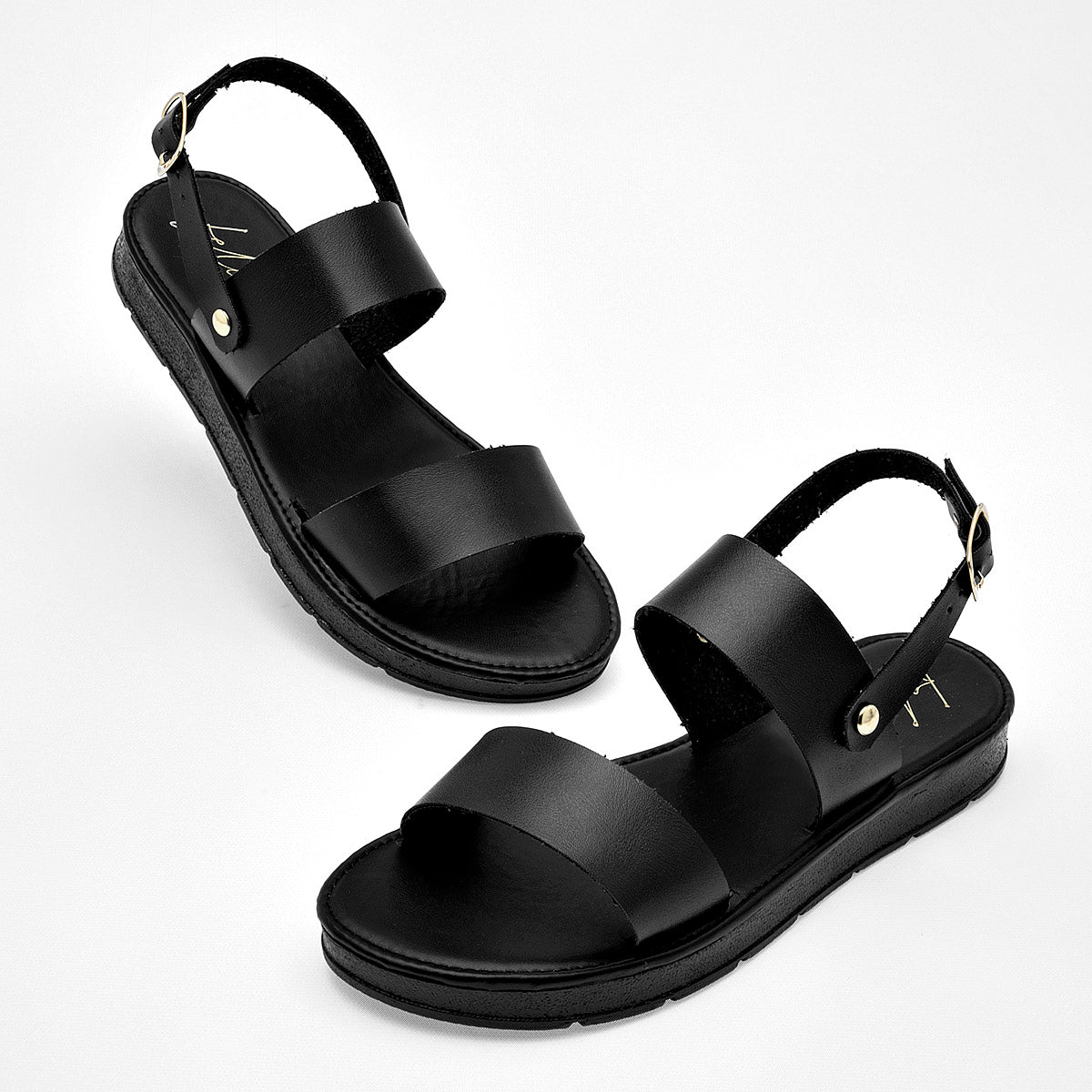Sandalia Abierta Felisa Vilalobos Mujer 2590 Negro