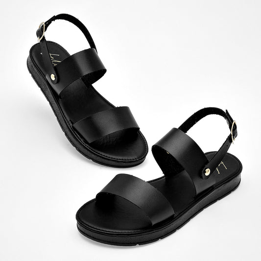Sandalia Abierta Felisa Vilalobos Mujer 2590 Negro