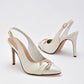 Zapatilla Casual Moramora Mujer 2312803 Blanco Tacon 10 Cm