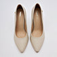 Zapatilla Casual Moramora Mujer 2313030 Blanco Tacon 10 Cm
