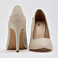 Zapatilla Casual Moramora Mujer 2313030 Blanco Tacon 10 Cm