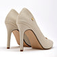 Zapatilla Casual Moramora Mujer 2313030 Blanco Tacon 10 Cm