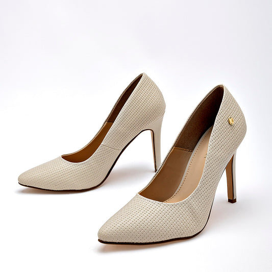 Zapatilla Casual Moramora Mujer 2313030 Blanco Tacon 10 Cm
