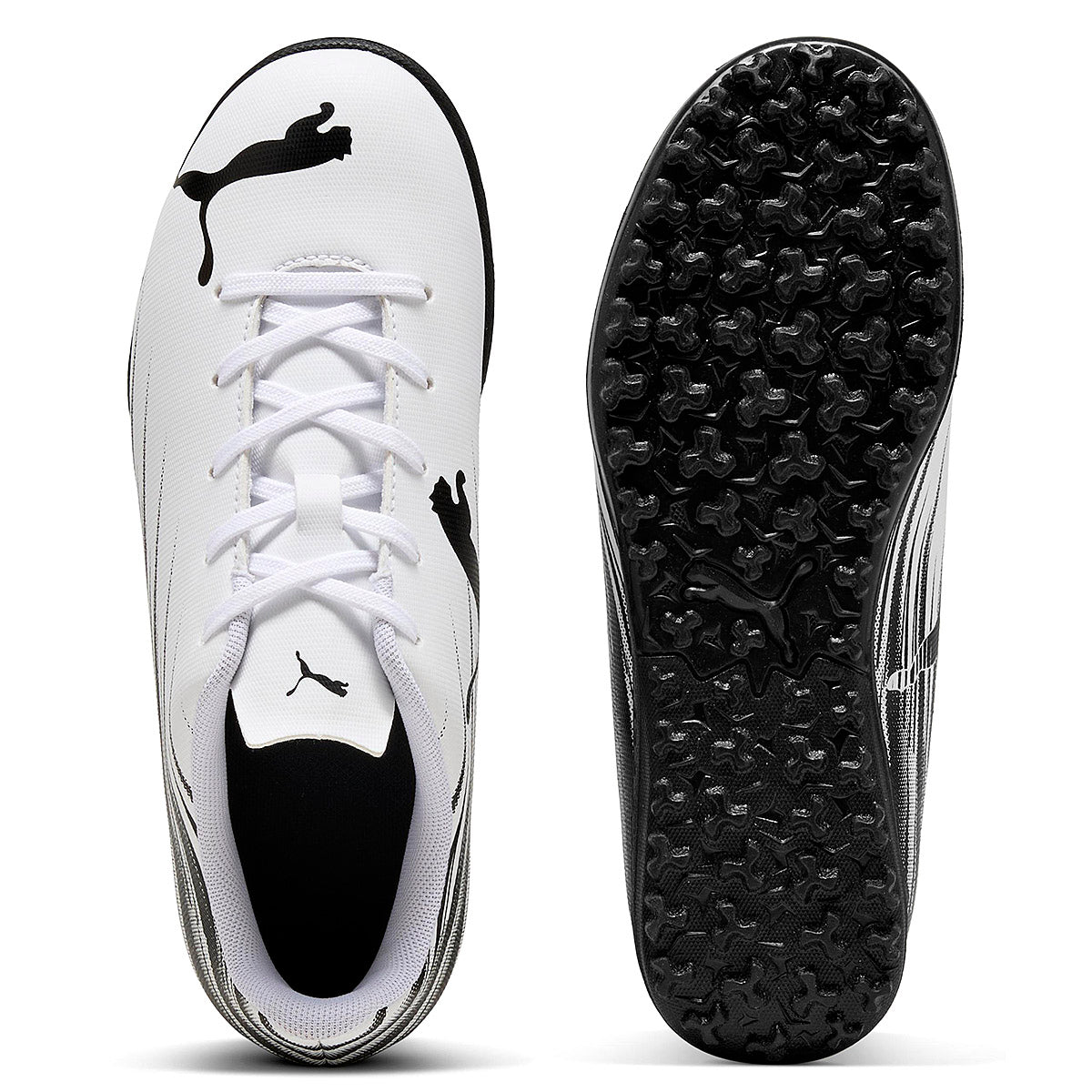 TENIS DEPORTIVO JOVEN PUMA Attacanto II TT Jr BLANCO NEGRO