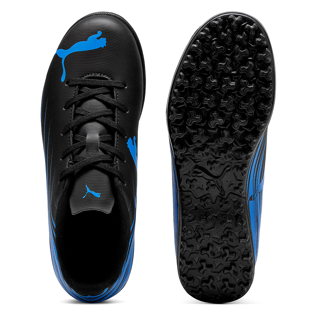 TENIS DEPORTIVO JOVEN PUMA Attacanto II TT Jr NEGRO REY