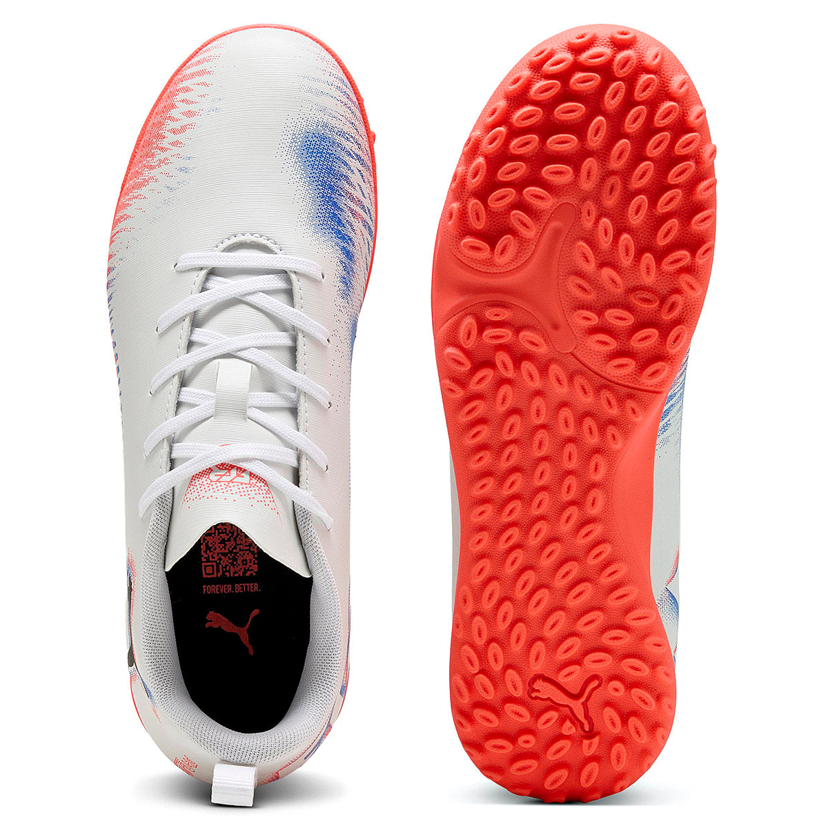 TENIS DEPORTIVO JOVEN PUMA Future 8 Play TT Jr BLANCO MULTICOLOR