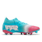 TENIS DEPORTIVO HOMBRE PUMA Future 8 Match Re-Charge FG/AG AZUL ROSA BLANCO