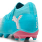 TENIS DEPORTIVO HOMBRE PUMA Future 8 Match Re-Charge FG/AG AZUL ROSA BLANCO