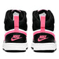 TENIS URBANO MUJER NIKE  Court Borough Mid 2 (BG) BLANCO NEGRO ROSA