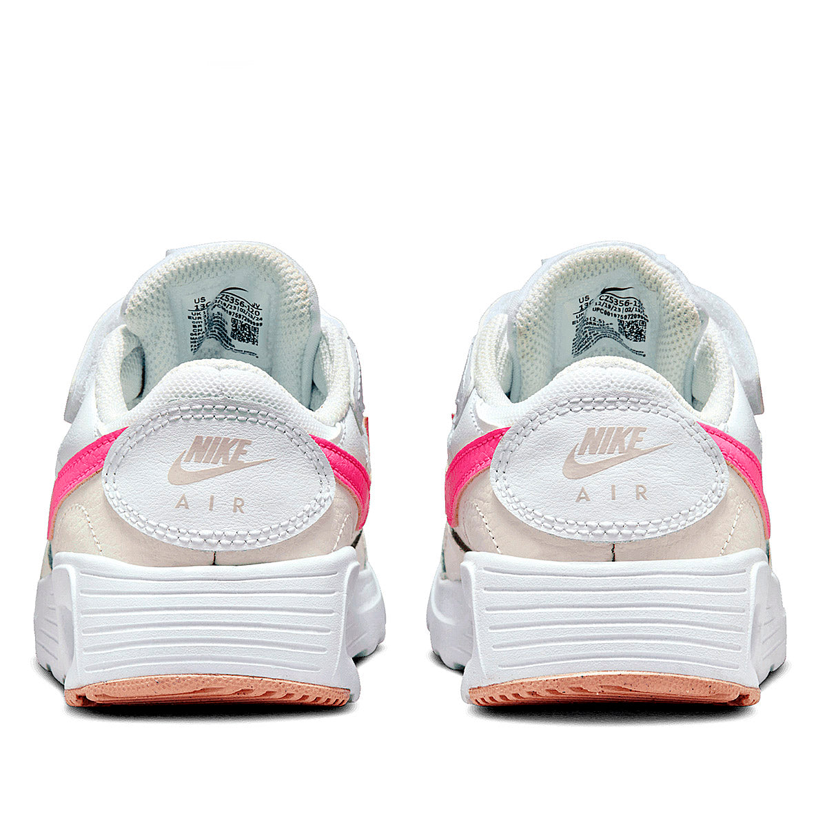 TENIS NIÑA URBANO NIKE  Air Max SC (PS) BLANCO BEIGE ROSA