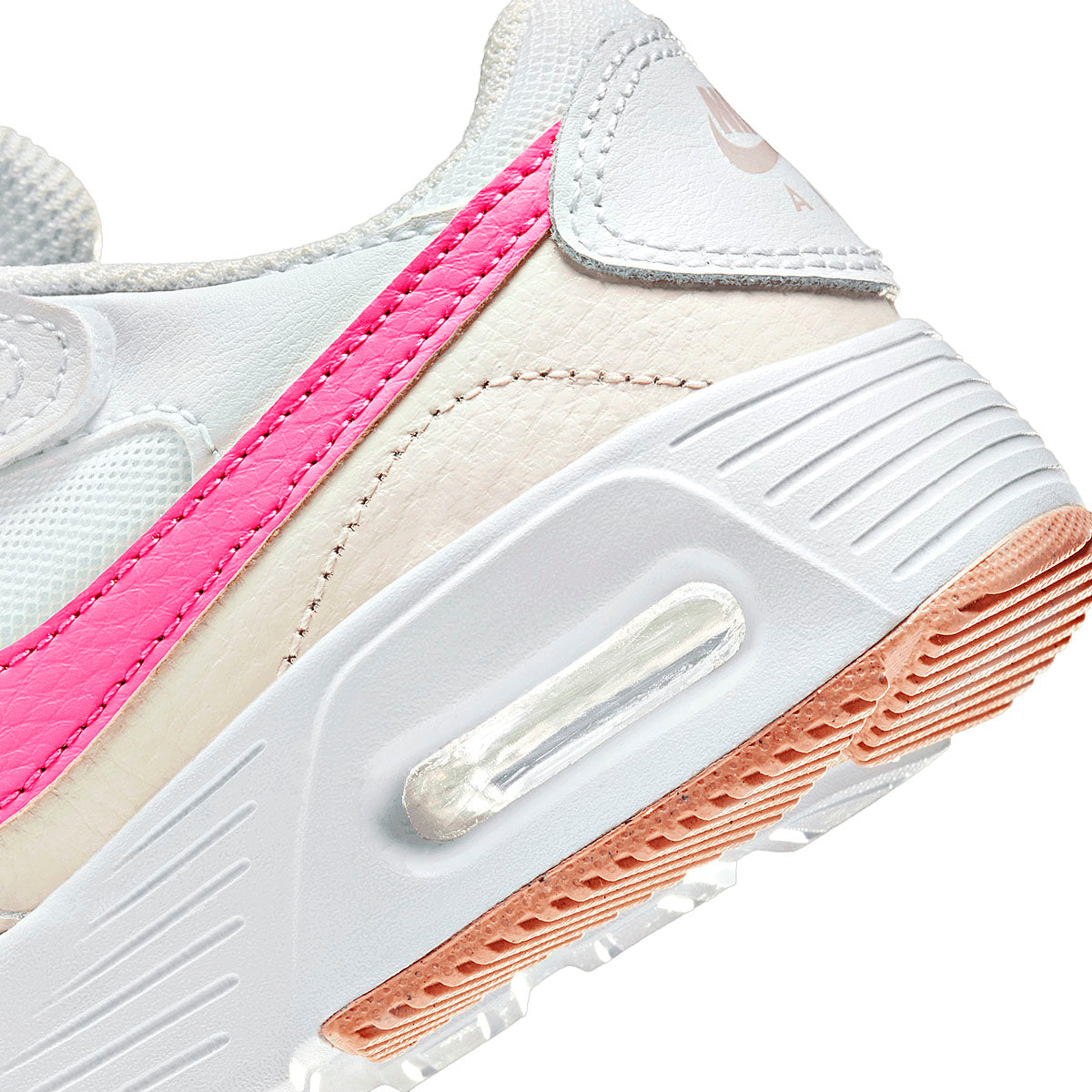 TENIS NIÑA URBANO NIKE  Air Max SC (PS) BLANCO BEIGE ROSA