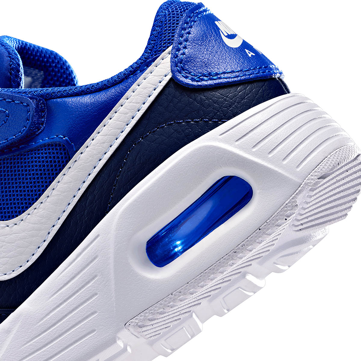 TENIS NIÑO URBANO NIKE  Air Max SC (PS) REY MARINO BLANCO