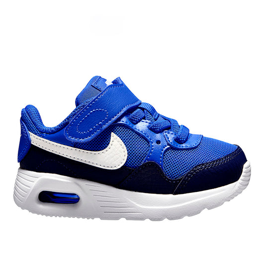 TENIS NIÑO URBANO NIKE  Air Max SC REY MARINO BLANCO