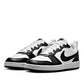 TENIS URBANO JUVENIL NIKE  Court Borough Low Recraft (BG) BLANCO NEGRO