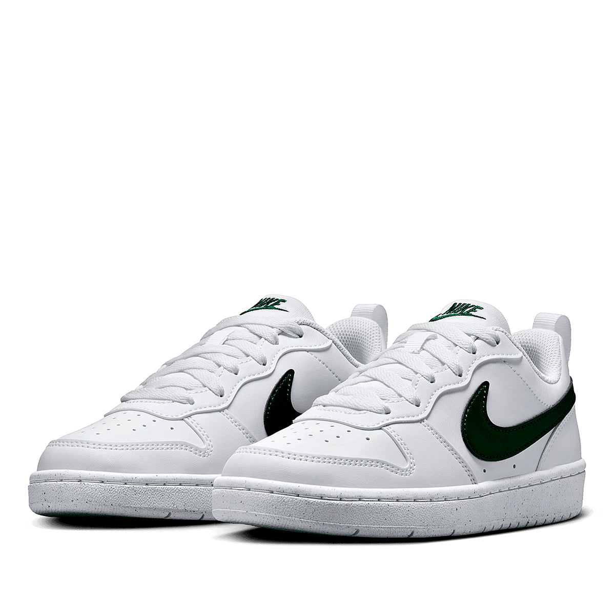 TENIS URBANO JUVENIL NIKE  Court Borough Low Recraft (BG) BLANCO VERDE