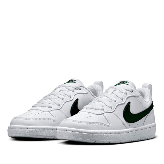 TENIS URBANO JUVENIL NIKE  Court Borough Low Recraft (BG) BLANCO VERDE
