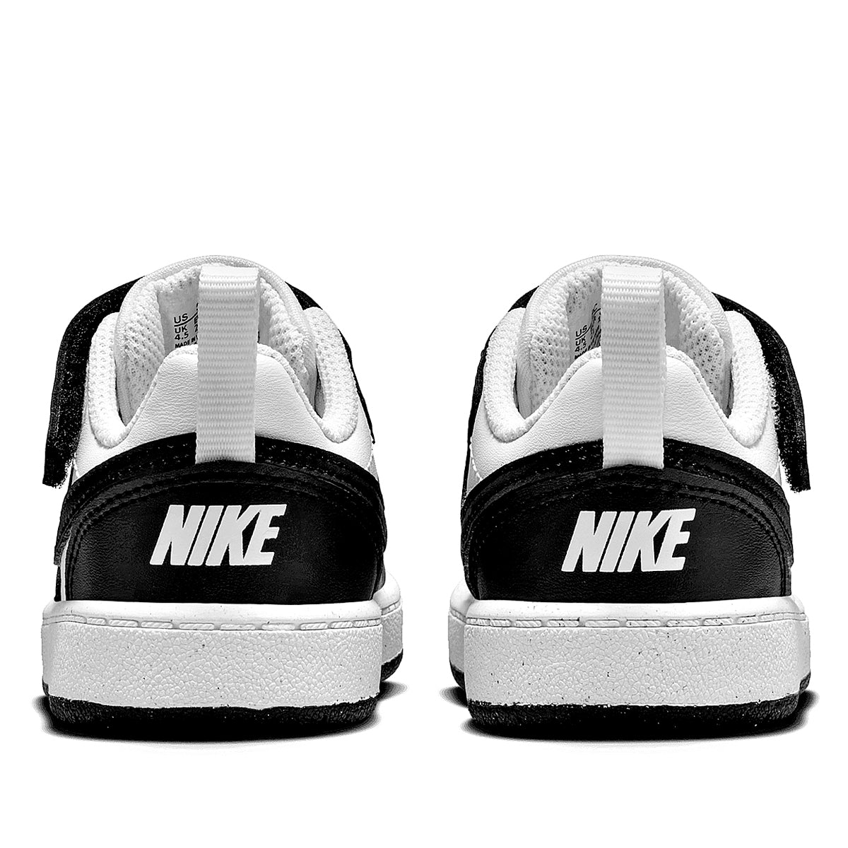 TENIS NIÑO URBANO NIKE  Court Borough Low Recraft BLANCO NEGRO