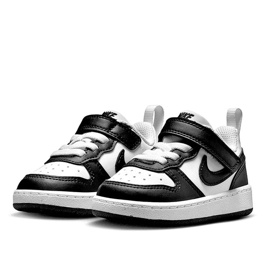 TENIS NIÑO URBANO NIKE  Court Borough Low Recraft BLANCO NEGRO