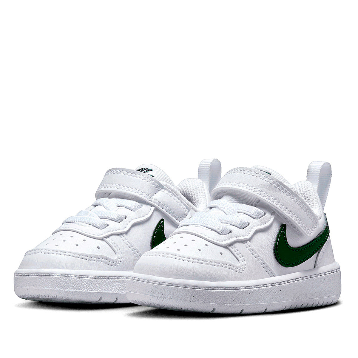 TENIS NIÑO URBANO NIKE  Court Borough Low Recraft BLANCO VERDE