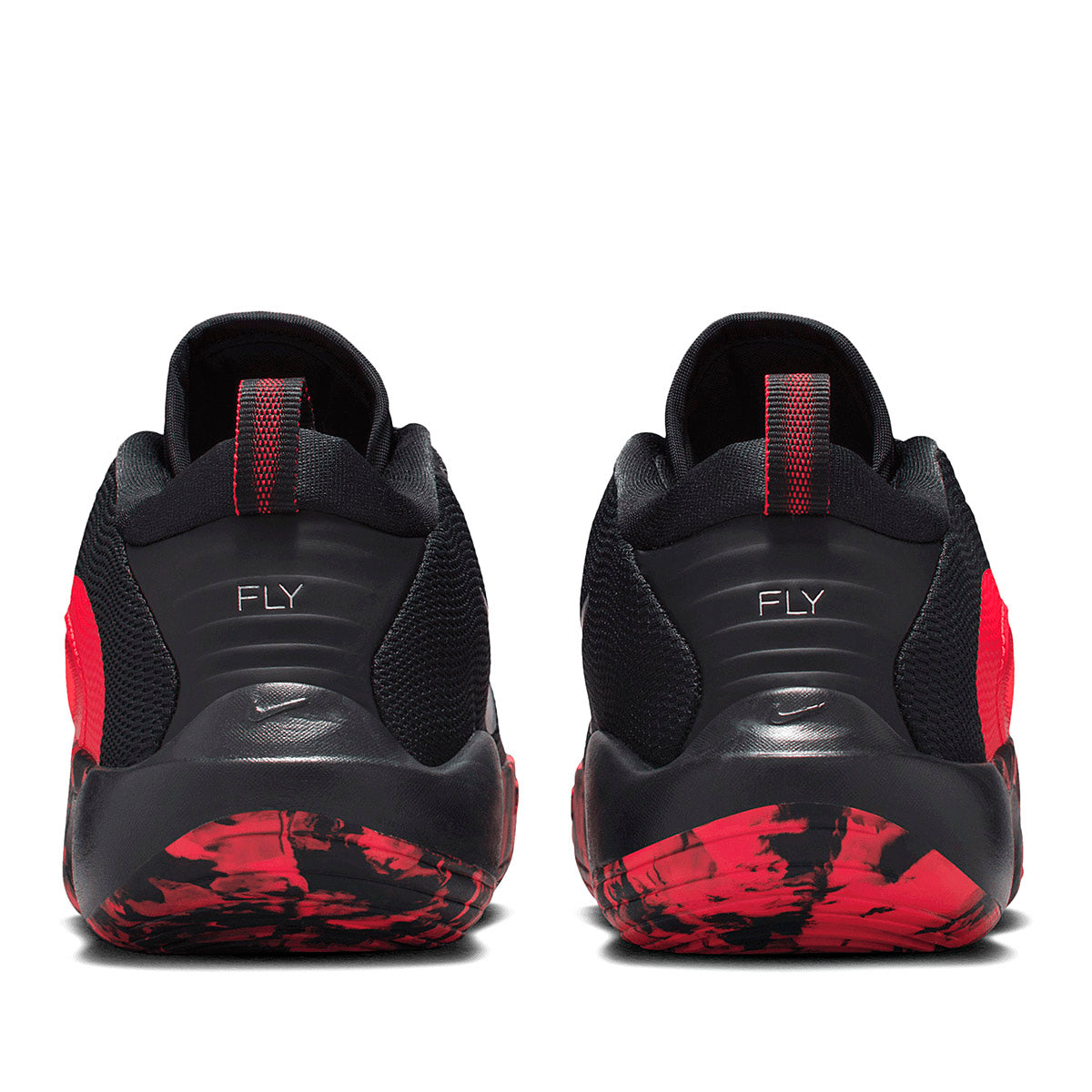 TENIS DEPORTIVO JUVENIL NIKE  Isofly (GS) NEGRO ROJO