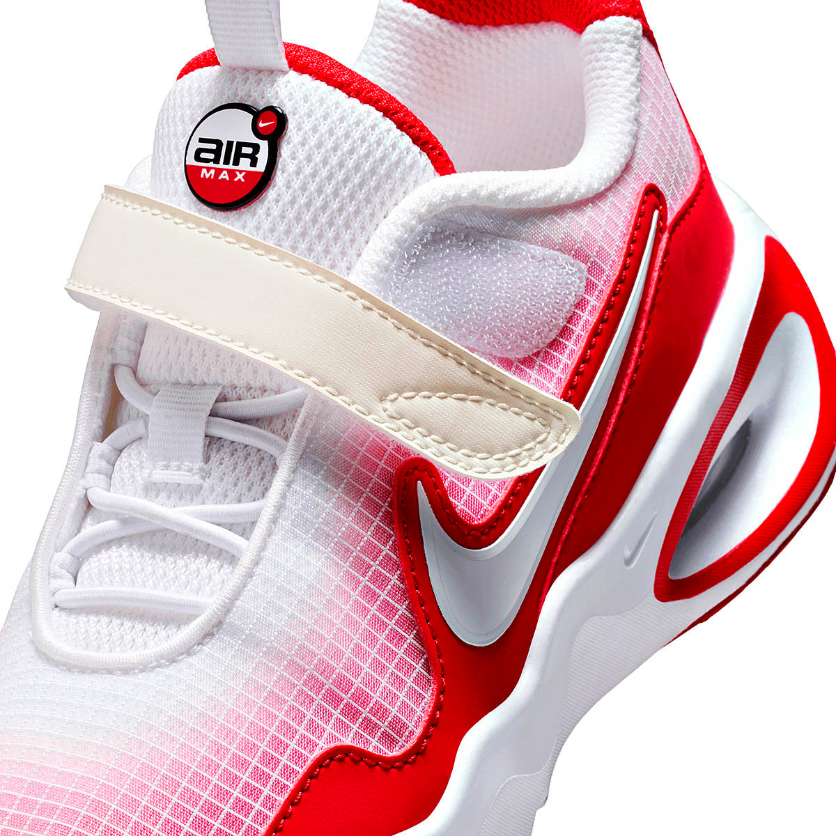 TENIS NIÑO URBANO NIKE  Air Max Nova (PS) BLANCO ROJO