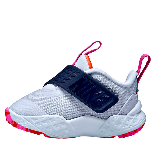 TENIS NIÑA URBANO NIKE  Team Hustle D GRIS MARINO FIUSHA