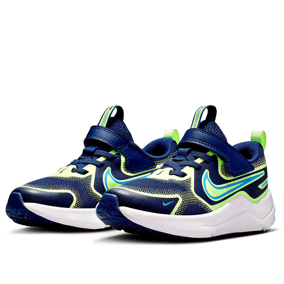 TENIS NIÑO DEPORTIVO NIKE  Cosmic Runner (PS) MARINO VERDE