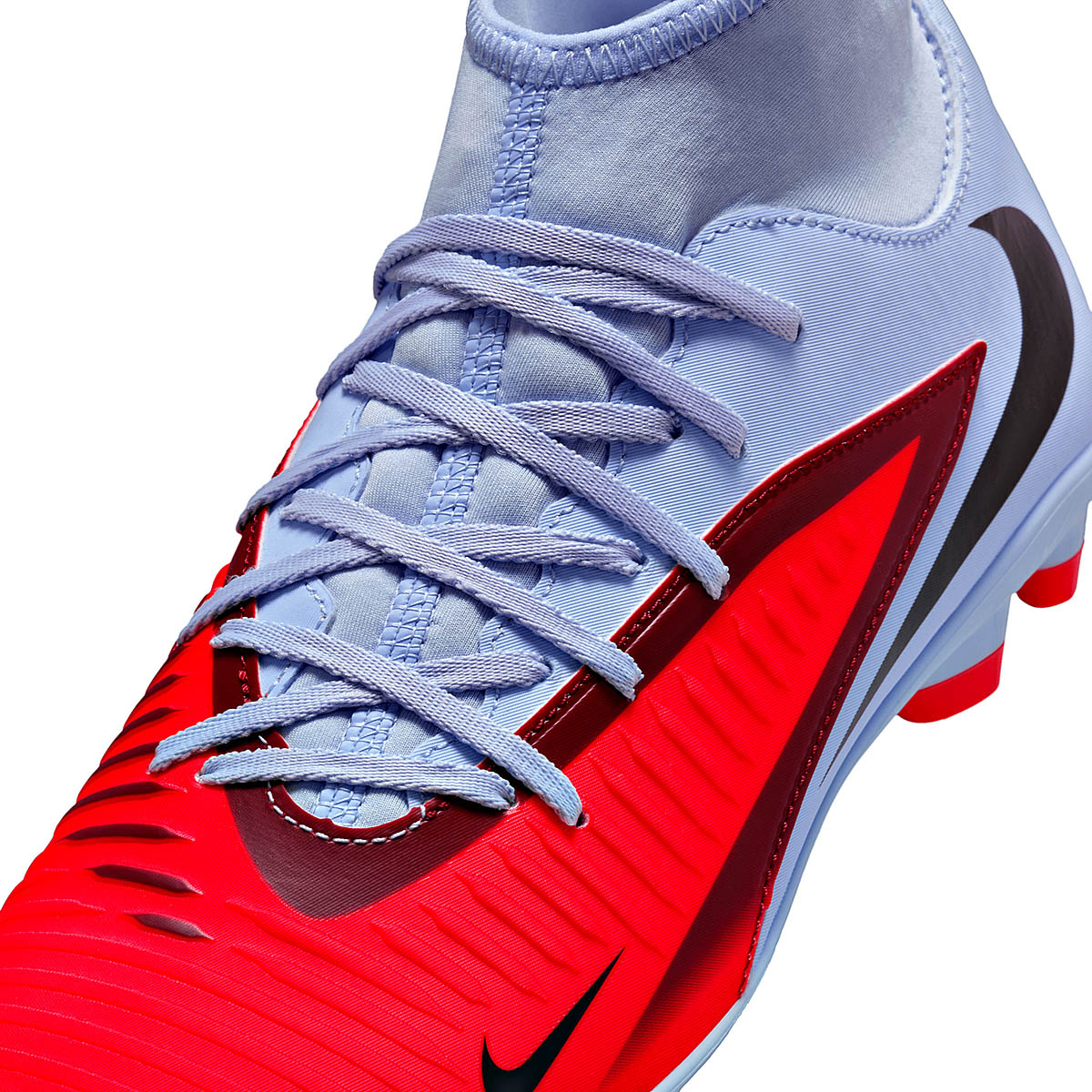 TENIS DEPORTIVO HOMBRE NIKE Phantom 6 High Club FG/MG AZUL NARANJA
