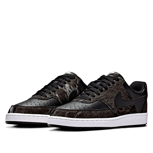 TENIS URBANO MUJER NIKE  Court Vision Lo NEGRO