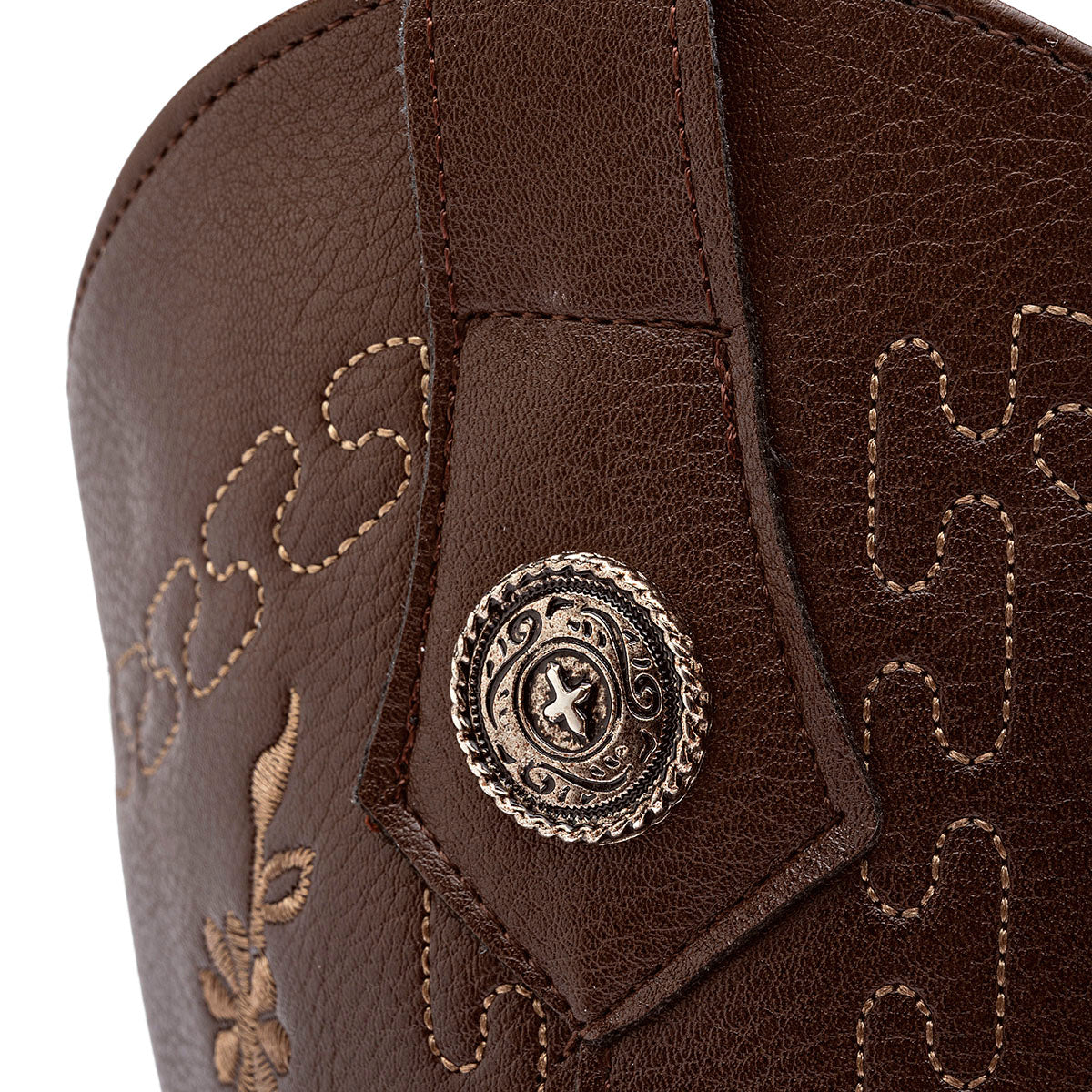 Bota vaquera para Mujer marca Maxim Café Tacon 6cm Tubo 28cm