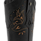 Bota vaquera para Mujer marca Mora west Laila Negro Tacon 6 cm Tubo 36 cm