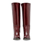 Bota Elegante para Mujer marca Mimar 721 Vino Tacon 8cm Tubo 36cm